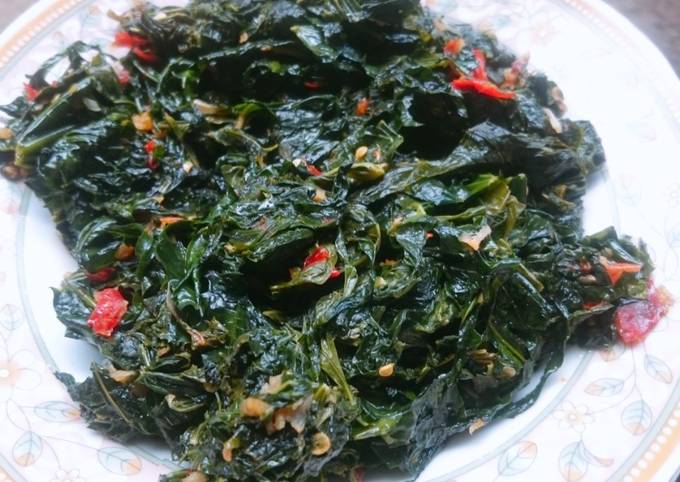 Resep Tumis Daun Singkong Oleh Aniroh Yuliasih Cookpad