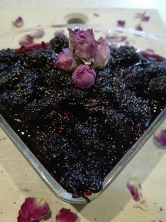 عکسی از دستور مربای توت سیاه