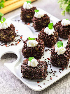Foto resep Resep Kue Rambutan Cokelat