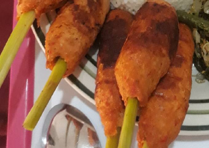 Anti Ribet, Buat Sate lilit ayam Yang Sederhana