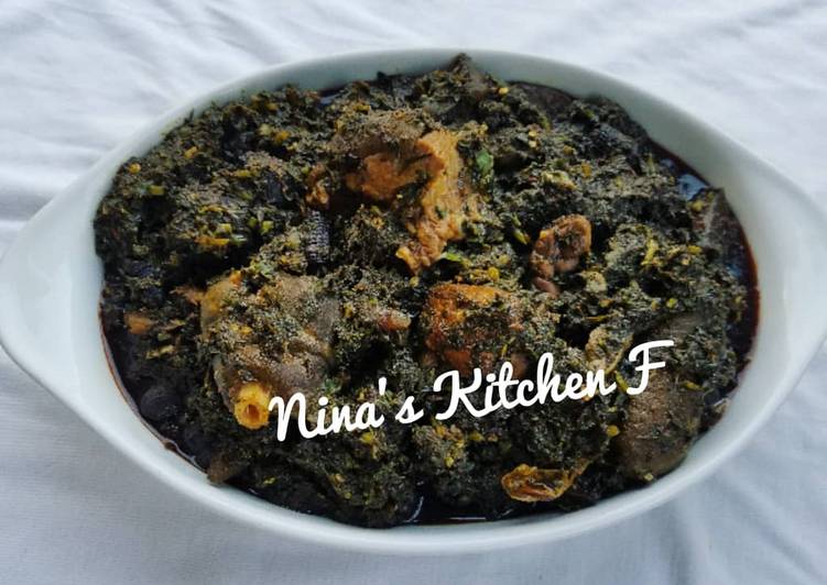 Authentic Afang soup Recipe | Quick Way to make Afang soup Perfect
