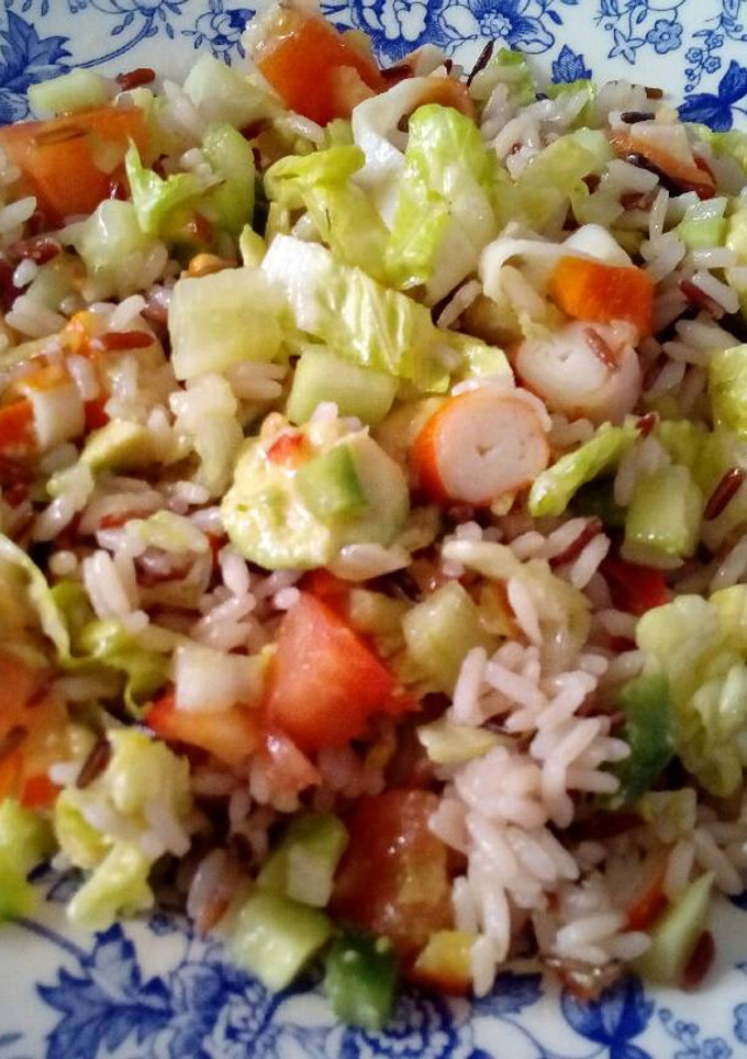 Una foto de Ensalada de arroz salvaje
