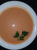 Salmorejo sin pan para la dieta