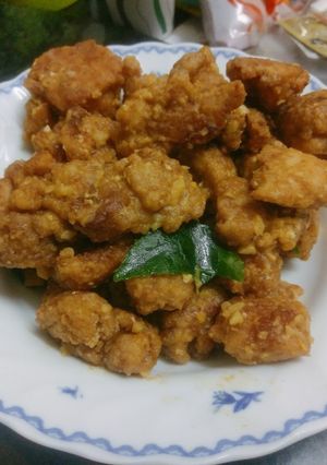 鹹蛋黃雞塊 的食譜成品照片