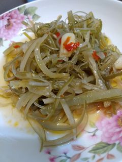 熱炒海帶絲 的食譜成品照片