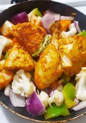 A picture of Chicken tandoori veg.