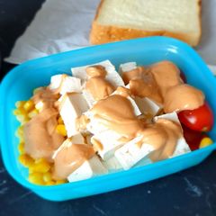 A picture of Simple peanut butter sauce.
