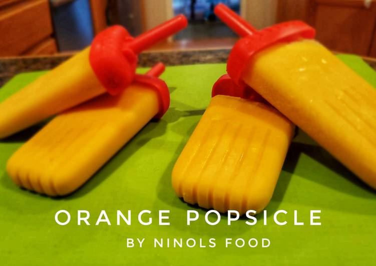 Langkah Mudah untuk Menyiapkan Es Lilin Jeruk / Orange popsicle yang Bisa Manjain Lidah