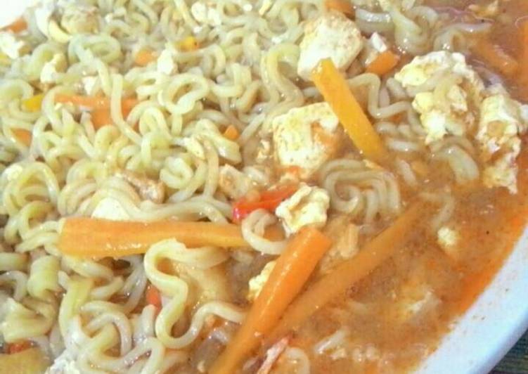 Resep Indomie kuah tek tek Anti Gagal