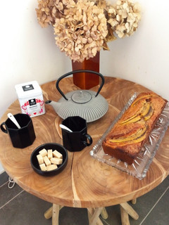 Une photo de Banana bread sans œufs au lait d'amande