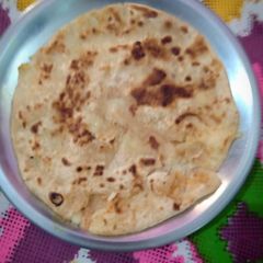 A picture of Aloo ka prantha.