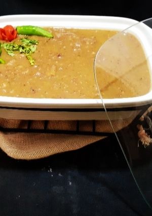 A picture of Lal Qila Haleem.