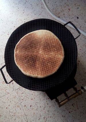 صورة لوصفة كسرة خميرة جزائرية بدون عجن قطن 😍😍😍
