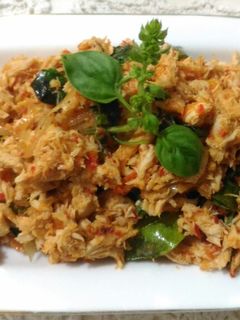 Foto resep Ayam Suwir Balado Kemangi Daun Jeruk