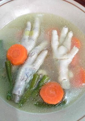 Foto resep Sop ceker ayam
