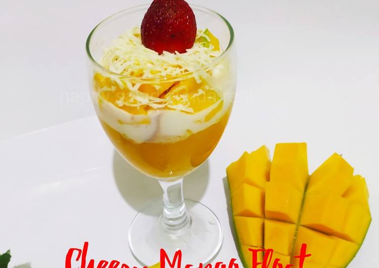 Cheesy Mango Float