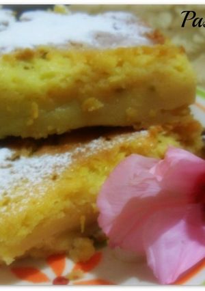 Una foto de Tarta mágica o pastel inteligente