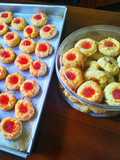 Strowbery trumbprint cookies #bikinramadanberkesan 20