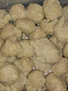 Foto resep Bakso ayam kenyal