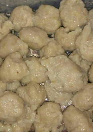 Foto resep Bakso ayam kenyal