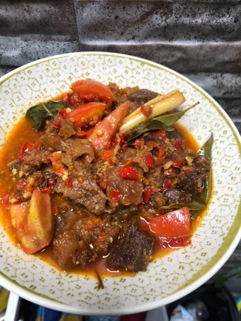 Langkah Gampang Membikin Resep Oseng Mercon / Krengsengan Sapi yang  Bikin Ketagihan Anti Ribet, Bikin Ngiler