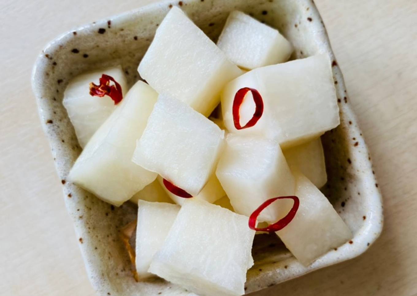 Honey Pickled Radish