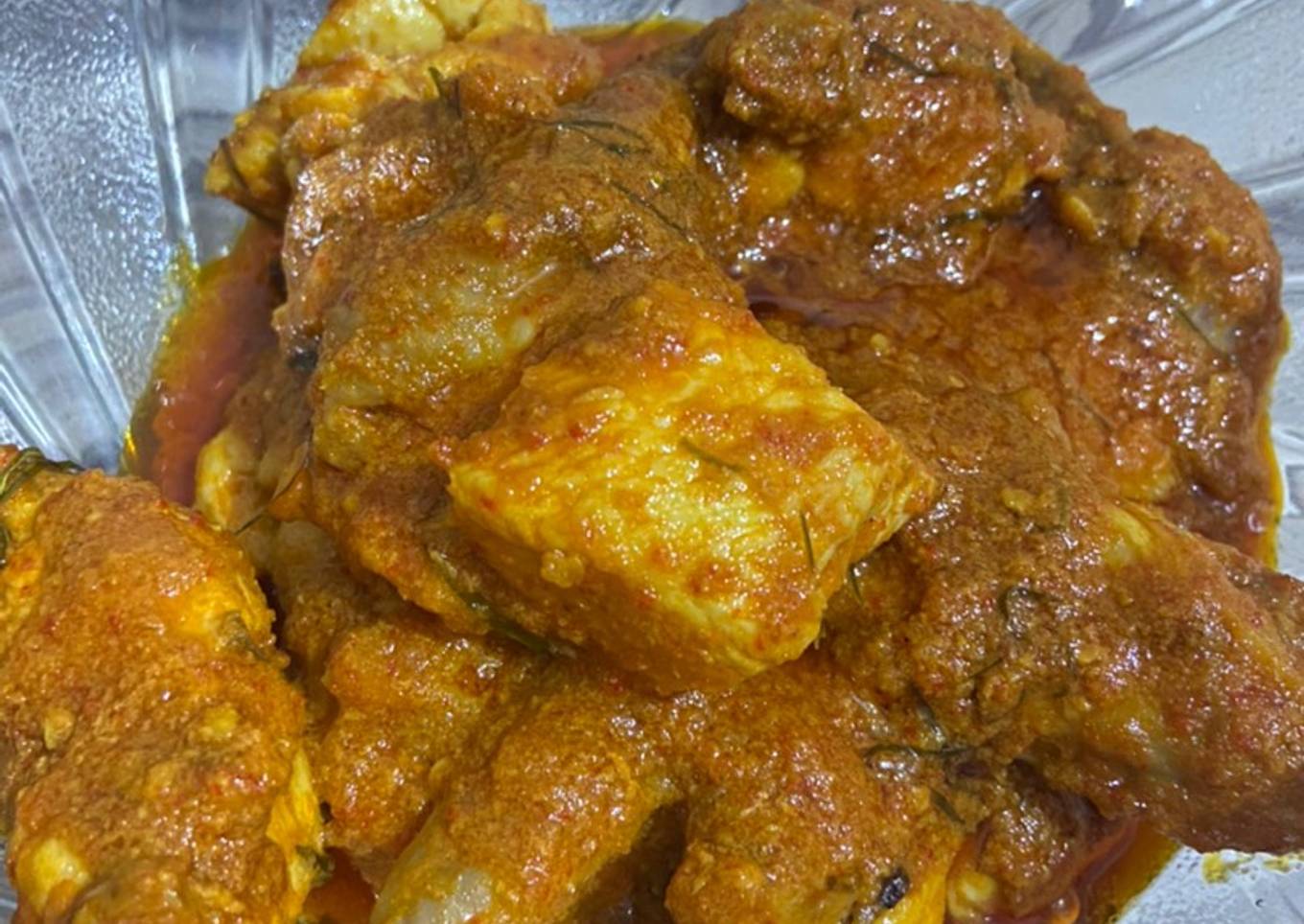 Ayam rica-rica daun jeruk