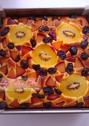 Foto resep Fruits Pastry Cake