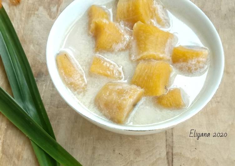 Bagaimana Menyiapkan Kolak pisang, Lezat Sekali