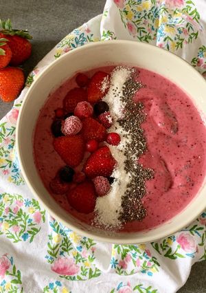 Une photo de Smoothie bowl