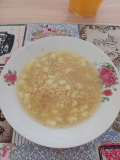 Una foto de Sopa fácil y rápida de fideos