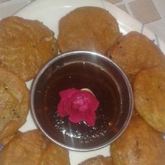 A picture of Bottle Gourd Fritters.