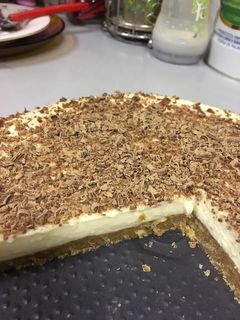 Una foto de Pie de crema (rápido, fácil y rico)