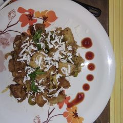 A picture of Chinese tadka Idli.