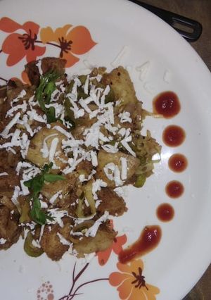 A picture of Chinese tadka Idli.