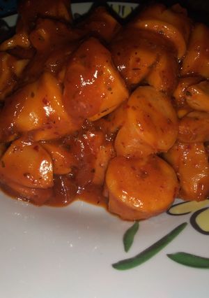 Foto resep Sosis Saus Barbeque Pedas