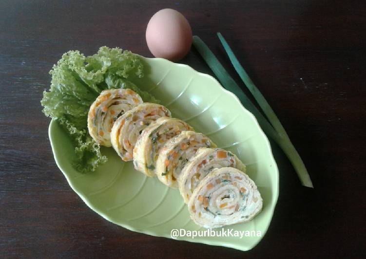 Resep 246. Tamagoyaki a.k.a Telur Gulung ala Jepang Yang Renyah