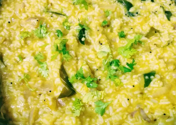 Recipe of Super Quick Homemade Tadka dal rice