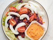 Gambar salad dressing diet