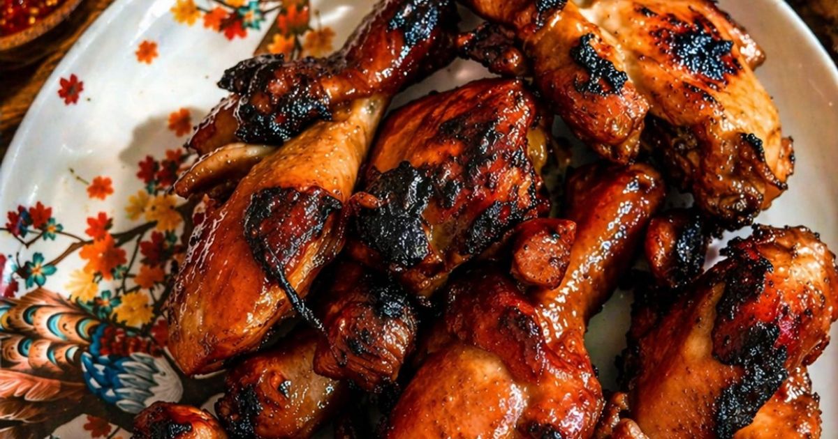 Ayam Bakar pakai Teflon