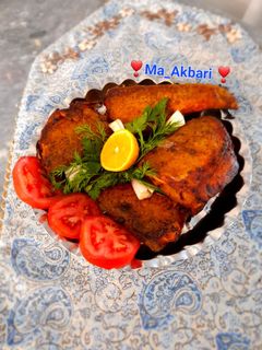 عکسی از دستور 🐋نکات مزه دار کردن ماهی و پخت آن در توستر 🐟