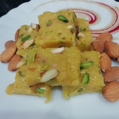 A picture of Mango Burfi.