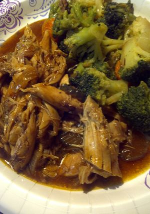 A picture of Simmered chicken.