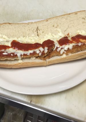 Una foto de Carne de ternera parmigiana