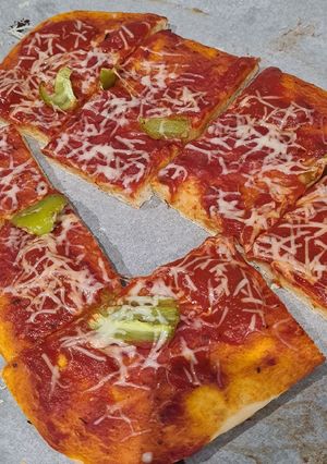 Une photo de Pizza carrée Algérienne