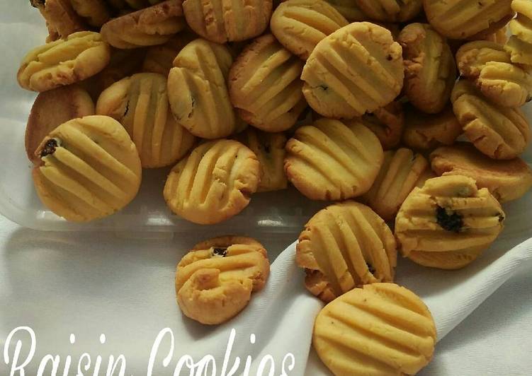 Rahasia Membuat Raisin Cookies, Bikin Ngiler