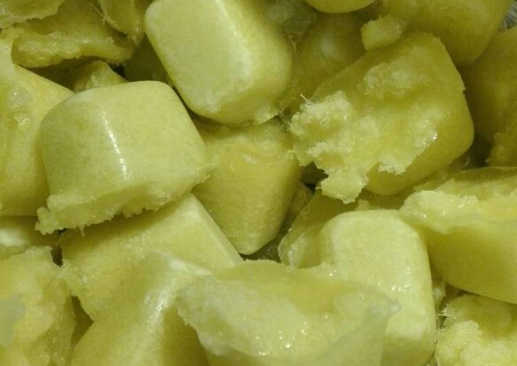 Easiest Way to Prepare Perfect Frozen Ginger Cubes