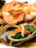 Spicy Stir-Fried Seafood Spaghetti