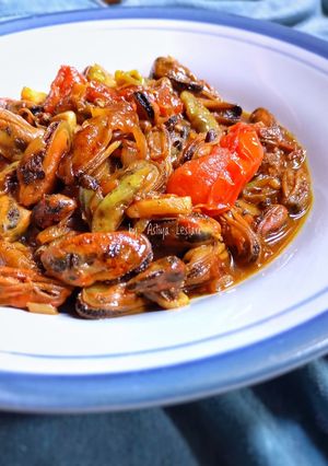 Foto resep Tumis Kerang Kupas ala WarTeg