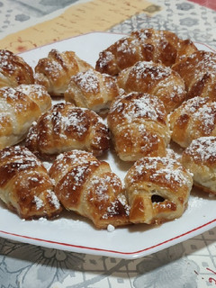 Una foto de Croissant de chocolate